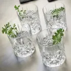 Staroświeckie niskie kieliszki koktajlowe Tumbler 12 sztuk Crystal - Cantabile Viadurini