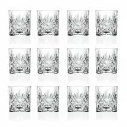 Staroświeckie niskie kieliszki koktajlowe Tumbler 12 sztuk Crystal - Cantabile Viadurini