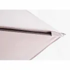 Parasol zewnętrzny 3x4 z poliestrem w kolorze piaskowym - tkanina flamingo Viadurini