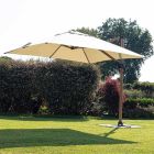 Parasol ogrodowy 3x4m z aluminium i poliestru, Homemotion - Marco Viadurini