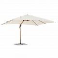 Parasol ogrodowy 3x4m z aluminium i poliestru, Homemotion - Marco