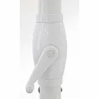 Parasol ogrodowy 4x4 z tkaniną poliestrową i stalową podstawą - Nastio Viadurini