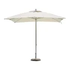 Parasol ogrodowy z kolorową tkaniną i aluminiową konstrukcją - Norbert Viadurini