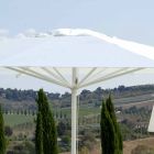 Parasol ogrodowy z tkaniny akrylowej i aluminium Made in Italy - Solero Viadurini