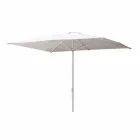 Parasol ogrodowy z tkaniny akrylowej i aluminium Made in Italy - Solero Viadurini