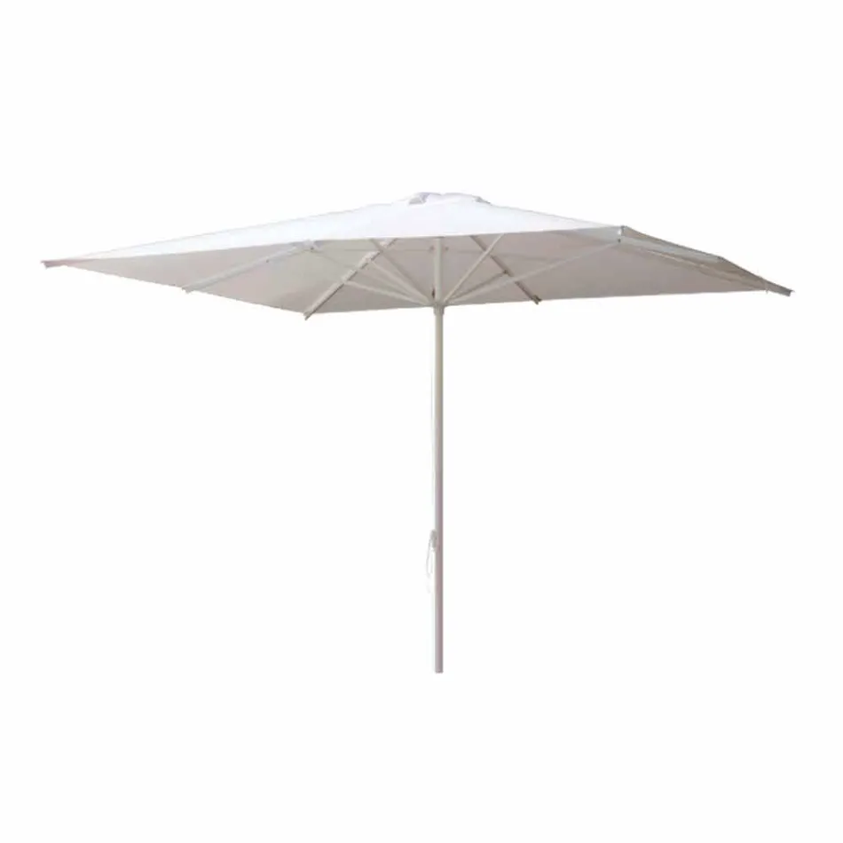 Parasol ogrodowy z tkaniny akrylowej i aluminium Made in Italy - Solero Viadurini