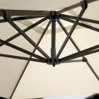 Parasol poliestrowy z uchwytem i bocznym drążkiem - Nexa Viadurini