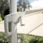 Parasol poliestrowy z uchwytem i bocznym drążkiem - Nexa Viadurini