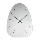 Zegar ścienny Claudia ze szkła lustrzanego z cyframi grawerowanymi laserowo Viadurini