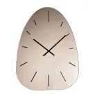 Zegar ścienny Claudia ze szkła lustrzanego z cyframi grawerowanymi laserowo Viadurini