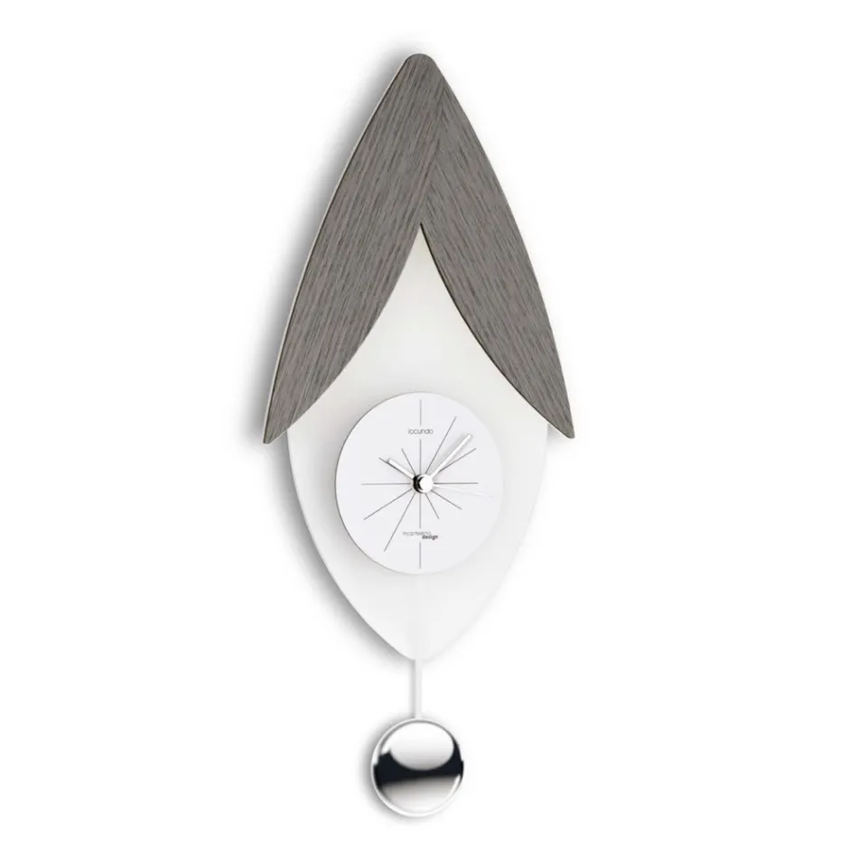 Zegar wahadłowy z metakrylanu bisatyny wyprodukowany we Włoszech - świetny Viadurini