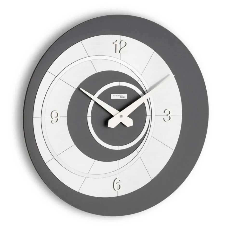 Zegar ścienny z PCV w 3 różnych wykończeniach Made in Italy - Quick Viadurini