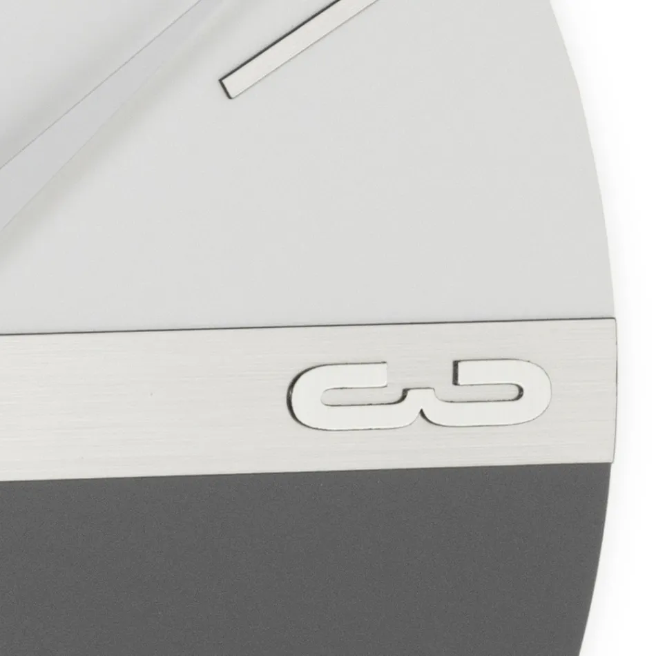 Zegar ścienny z częściowo rozszerzonego PVC o wysokiej gęstości, wyprodukowany we Włoszech - Ritmo Viadurini