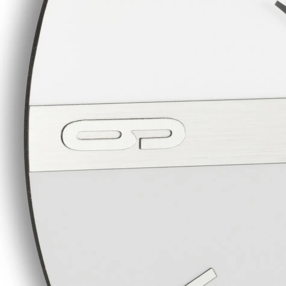 Zegar ścienny z częściowo rozszerzonego PVC o wysokiej gęstości, wyprodukowany we Włoszech - Ritmo Viadurini