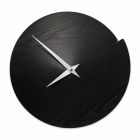 Nowoczesny zegar ścienny z naturalnego drewna Made in Italy - Crater Viadurini