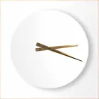 Duży kolorowy nowoczesny zegar ścienny z drewna okrągłego - Dione Viadurini