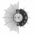 Żelazny zegar ścienny Elegancki design Made in Italy - Aneto