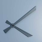 Industrialny i nowoczesny zegar ścienny włoski kwadratowy design - Titan Viadurini