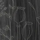 Nowoczesny okrągły zegar ścienny z drewna i grawerem laserowym - Florinto Viadurini