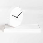 Obrotowy zegar stołowy ze stalowym lustrem Made in Italy - Meritorious Viadurini