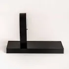 Obrotowy zegar stołowy ze stalowym lustrem Made in Italy - Meritorious Viadurini