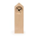 Nowoczesny zegar stołowy z odparowanego drewna klonowego Made in Italy - Maple
