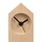 Nowoczesny zegar stołowy z odparowanego drewna klonowego Made in Italy - Maple Viadurini