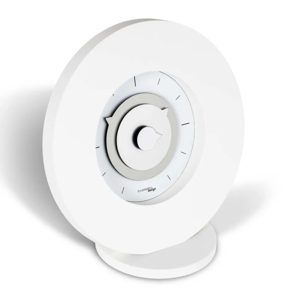 Zegar stołowy z częściowo ekspandowanego PCV o dużej gęstości, wyprodukowany we Włoszech - ładny Viadurini