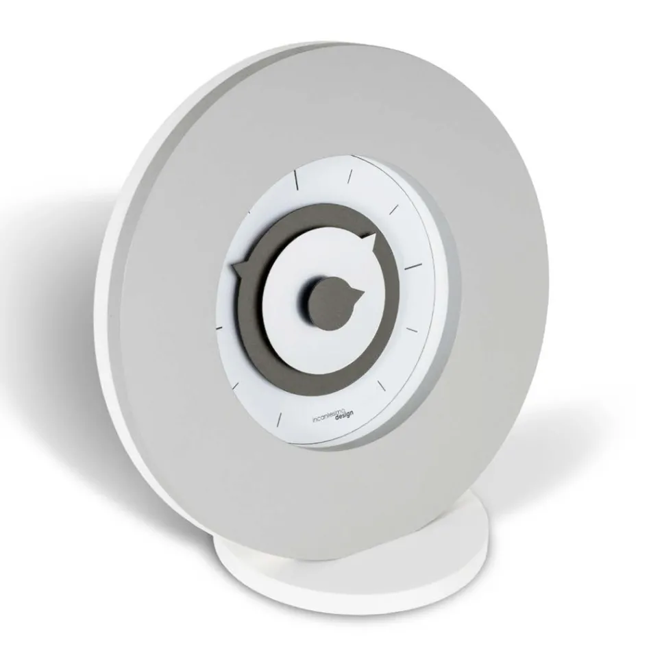 Zegar stołowy z częściowo ekspandowanego PCV o dużej gęstości, wyprodukowany we Włoszech - ładny Viadurini