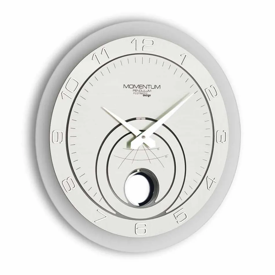 zaprojektować Pendulum zegar ścienny Dininho Viadurini