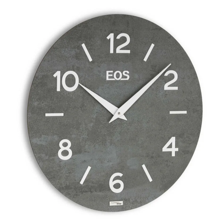 Zegar MDF połączony z folią polipropylenową wyprodukowany we Włoszech - więcej Viadurini