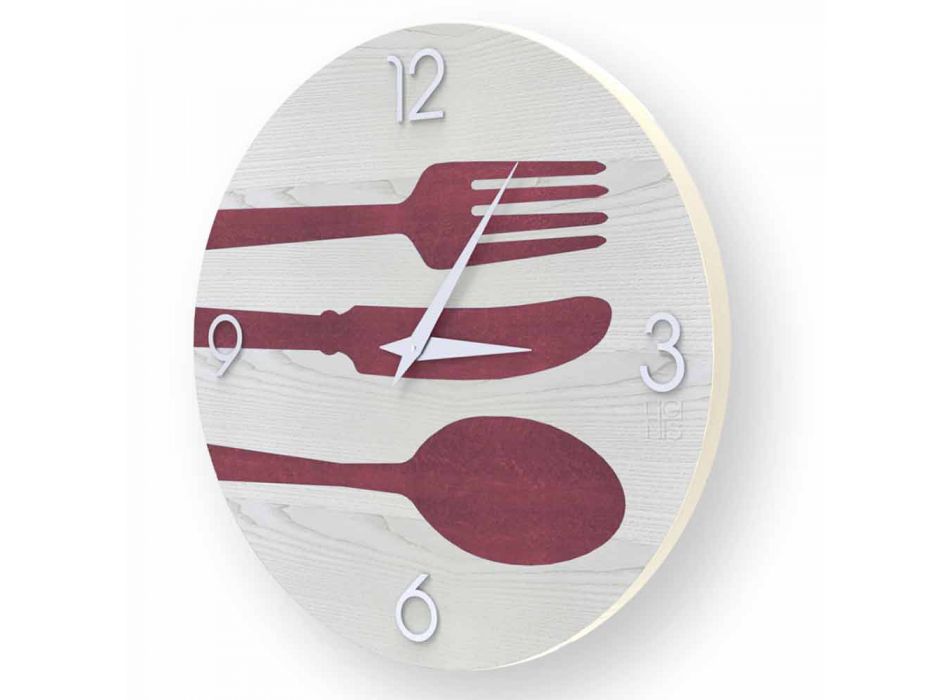 Nowoczesny zegar ścienny Clivio wykonany we Włoszech Viadurini