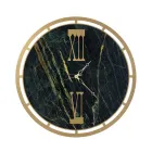 Zegar wykonany z żelaza z 3 wskazówkami Made in Italy - Gwiazda Viadurini