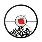 Żelazny zegar ze spadającymi liczbami Made in Italy - Baran Viadurini