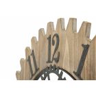 Nowoczesny okrągły zegar ścienny z żelaza i MDF - Gitta Viadurini