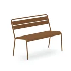 Ławka ogrodowa do układania w stosy z konstrukcją ze stali ocynkowanej Made in Italy - Ralph Viadurini