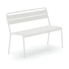 Ławka ogrodowa do układania w stosy z konstrukcją ze stali ocynkowanej Made in Italy - Ralph Viadurini