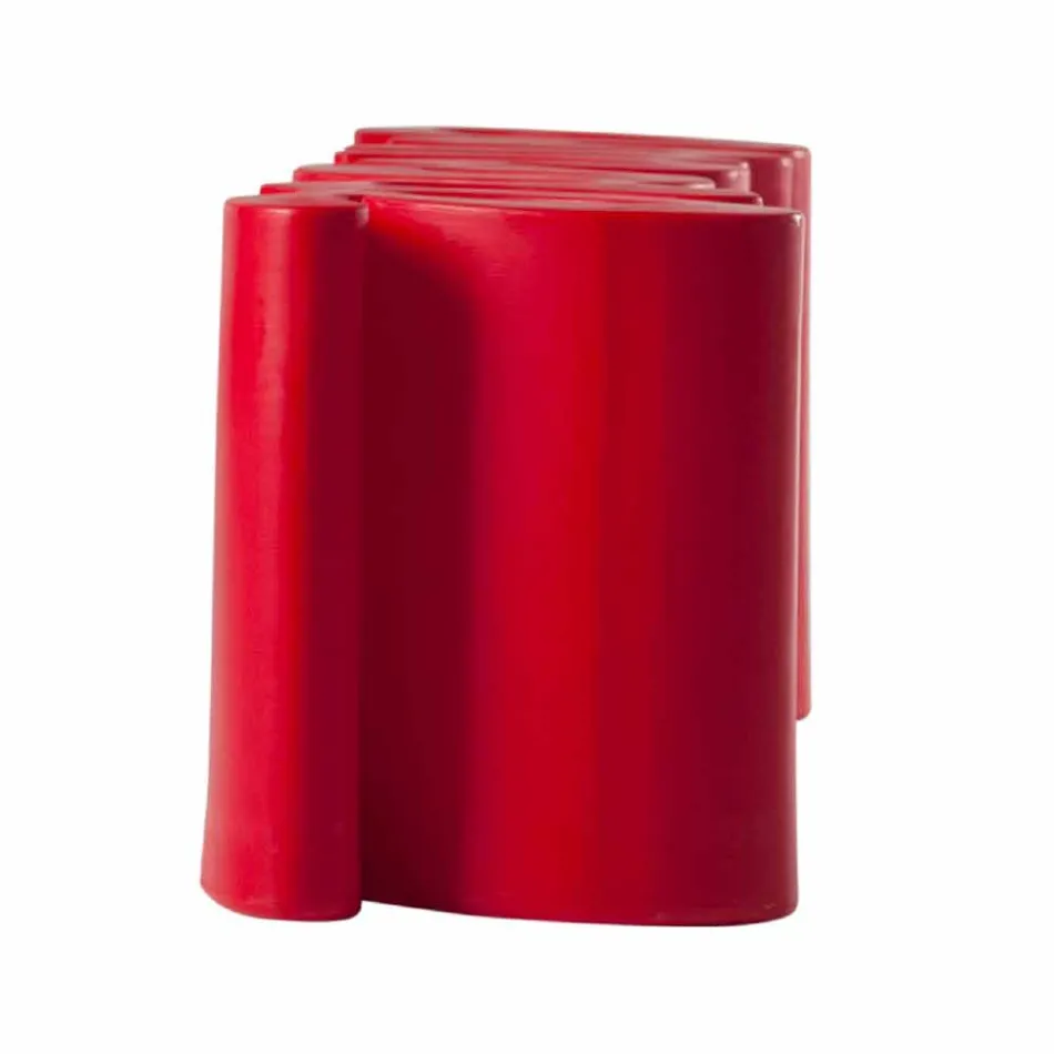 Kolorowa ławka Slide Love modern made in Italy Viadurini