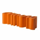 Kolorowa ławka Slide Love modern made in Italy Viadurini