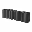 Kolorowa ławka Slide Love modern made in Italy Viadurini