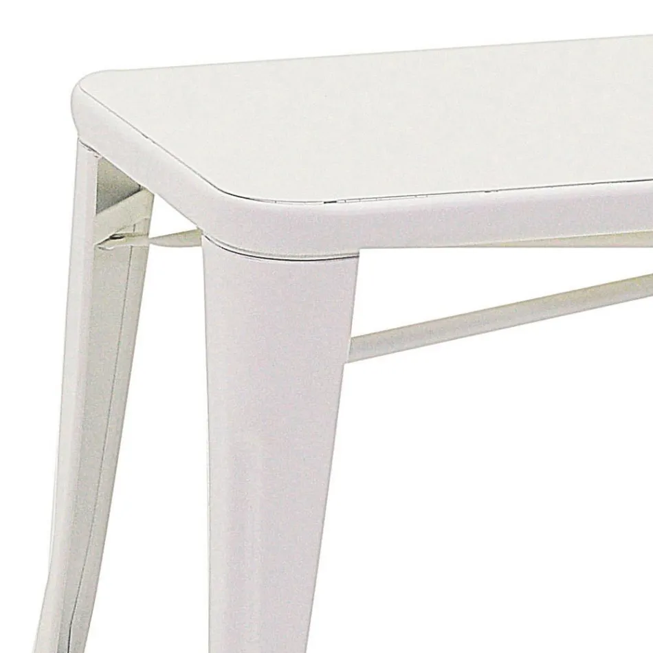 Ławka wewnętrzna wykonana w całości z żelaza - Raft Viadurini