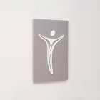 Panel przedstawiający Jezusa grawerowanego laserowo Made in Italy - Bice Viadurini