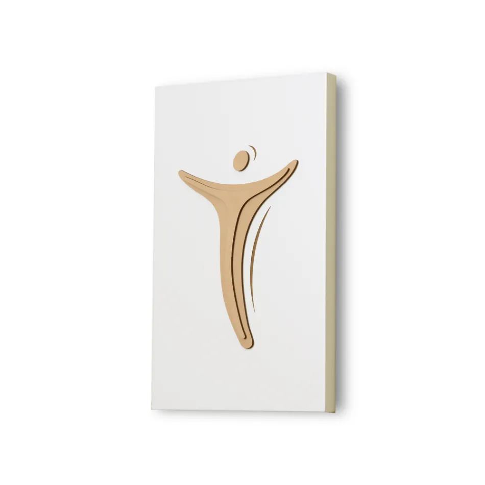 Tablica grawerowana laserowo przedstawiająca Odkupienie Made in Italy - Dalila Viadurini