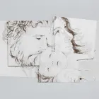 Panel z Betlejemską Rodziną Made in Laser Made in Italy - Paola Viadurini