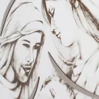 Panel z grawerowaną laserowo rodziną Made in Italy - Micky Viadurini