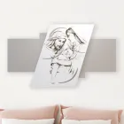 Panel z grawerowaną laserowo rodziną Made in Italy - Micky Viadurini