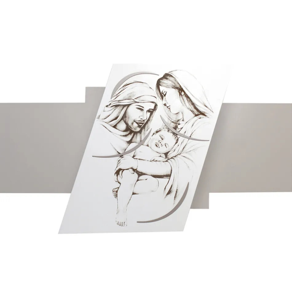 Panel z grawerowaną laserowo rodziną Made in Italy - Micky Viadurini