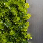 Dekoracyjny panel metalowy ze sztucznymi kwiatami Made in Italy - Fiorellino Viadurini