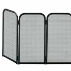 Łapacz iskier z 4 drzwiami Wykonany z metalu Made in Italy - Królik Viadurini