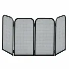 Łapacz iskier z 4 drzwiami Wykonany z metalu Made in Italy - Królik Viadurini